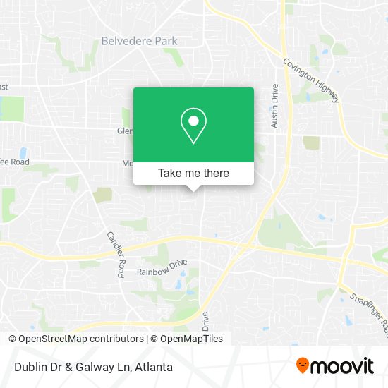 Mapa de Dublin Dr & Galway Ln