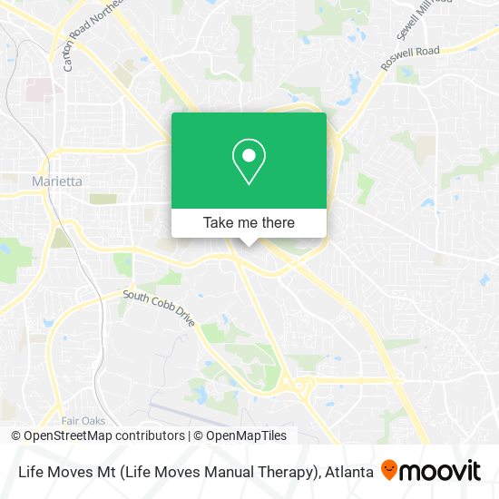Life Moves Mt (Life Moves Manual Therapy) map