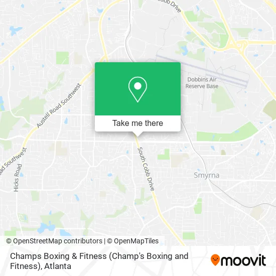 Champs Boxing & Fitness (Champ's Boxing and Fitness) map