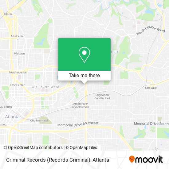 Criminal Records map