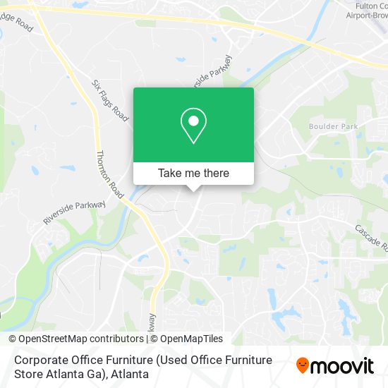 Mapa de Corporate Office Furniture (Used Office Furniture Store Atlanta Ga)