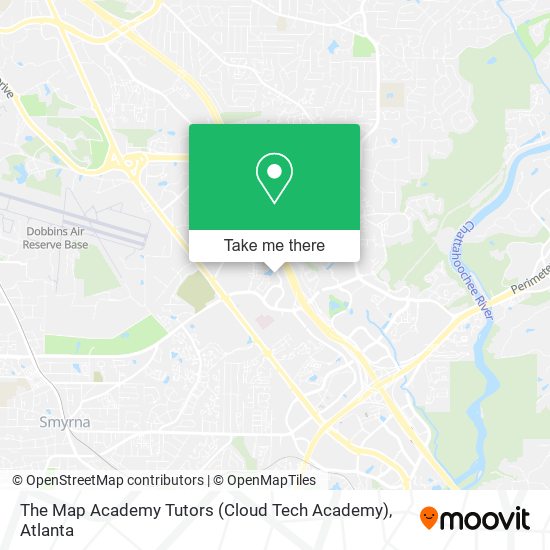 The Map Academy Tutors (Cloud Tech Academy) map