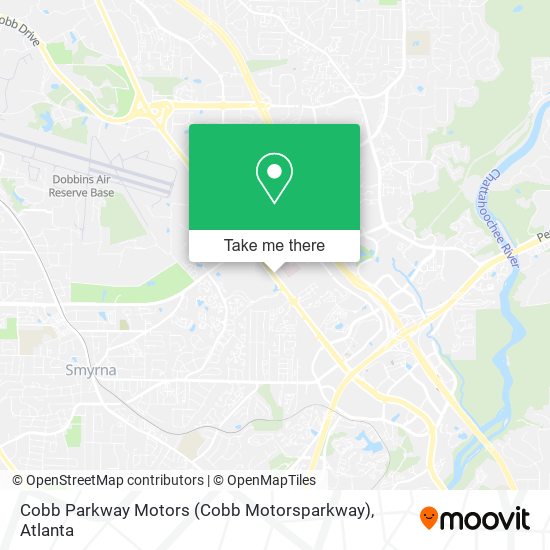 Cobb Parkway Motors (Cobb Motorsparkway) map