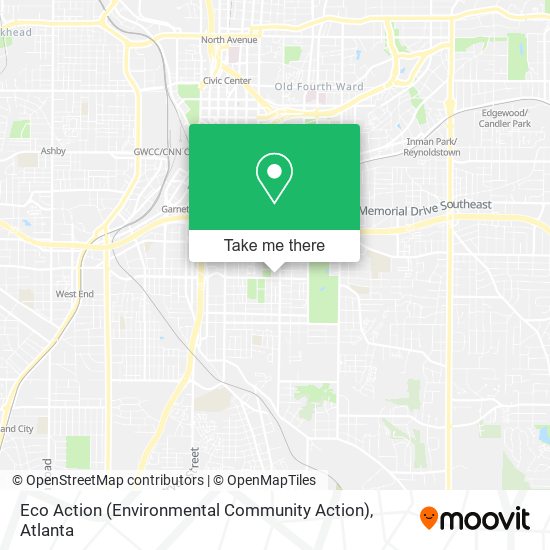 Eco Action (Environmental Community Action) map