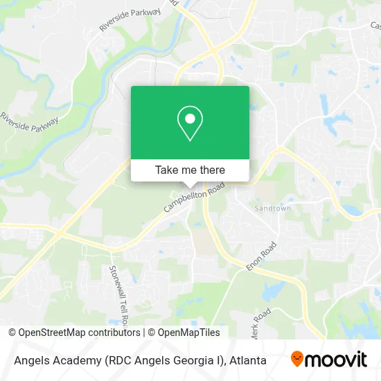 Angels Academy (RDC Angels Georgia I) map