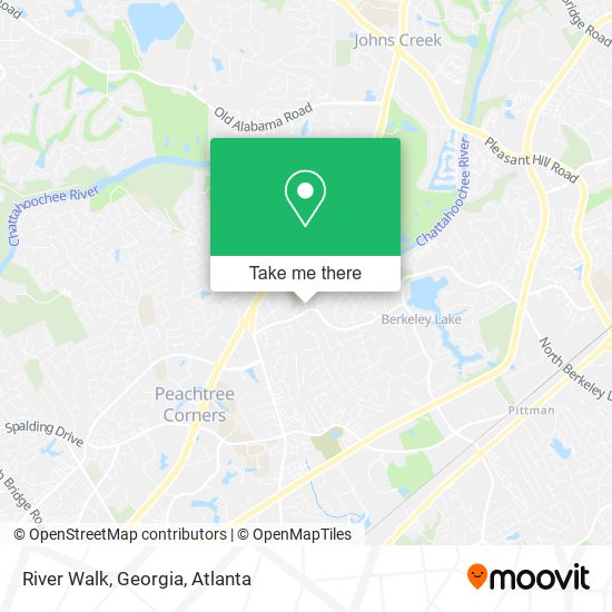 Mapa de River Walk, Georgia