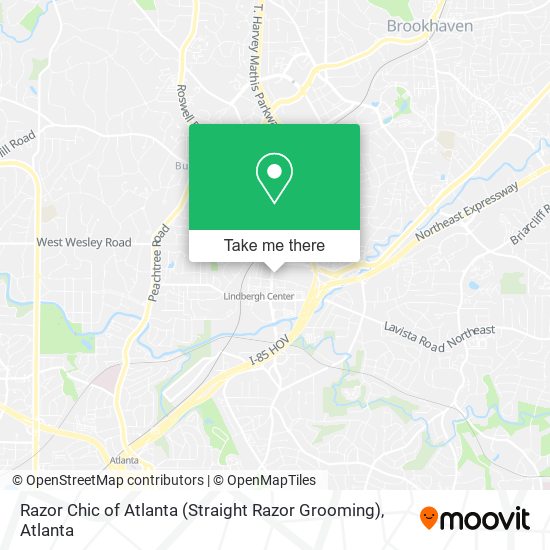 Razor Chic of Atlanta (Straight Razor Grooming) map