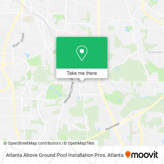 Atlanta Above Ground Pool Installation Pros map