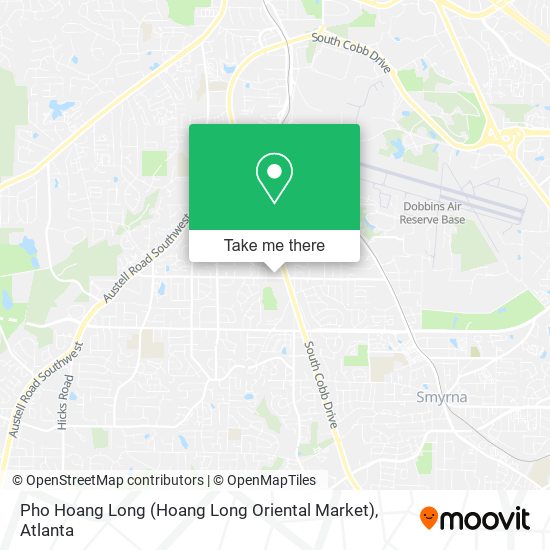 Mapa de Pho Hoang Long (Hoang Long Oriental Market)