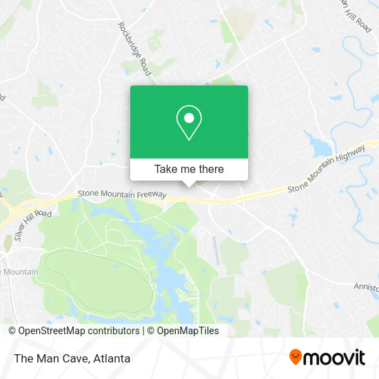The Man Cave map