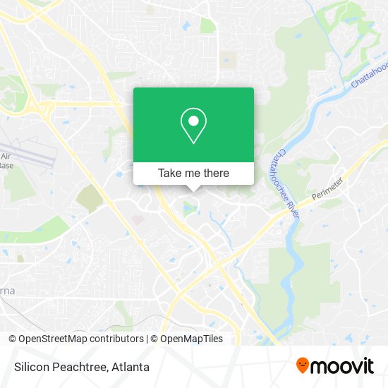 Silicon Peachtree map