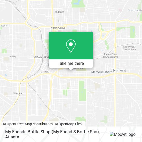 My Friends Bottle Shop (My Friend S Bottle Sho) map