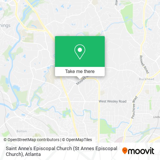 Saint Anne's Episcopal Church (St Annes Episcopal Church) map