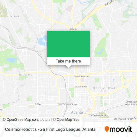 Ceismc / Robotics -Ga First Lego League map