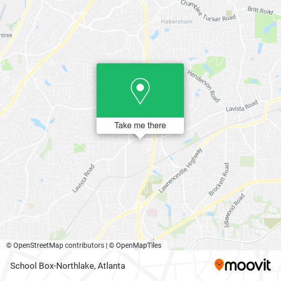Mapa de School Box-Northlake