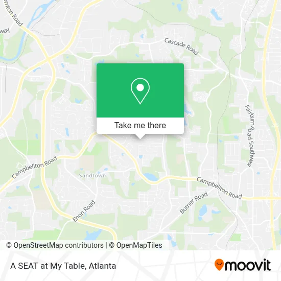 A SEAT at My Table map