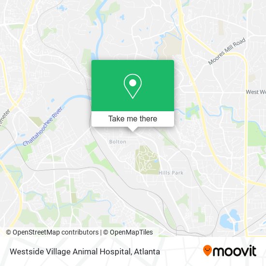 Mapa de Westside Village Animal Hospital