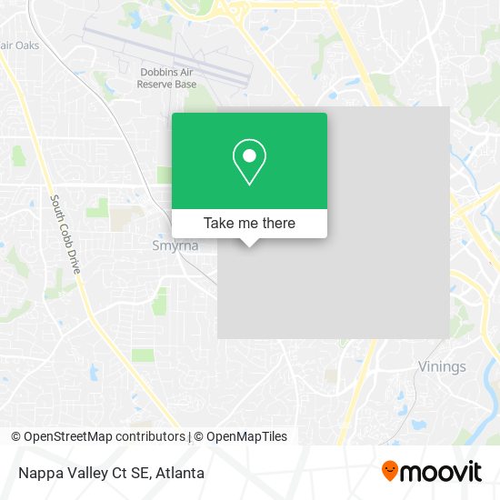 Nappa Valley Ct SE map