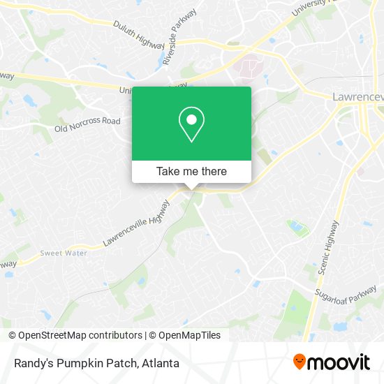 Mapa de Randy's Pumpkin Patch