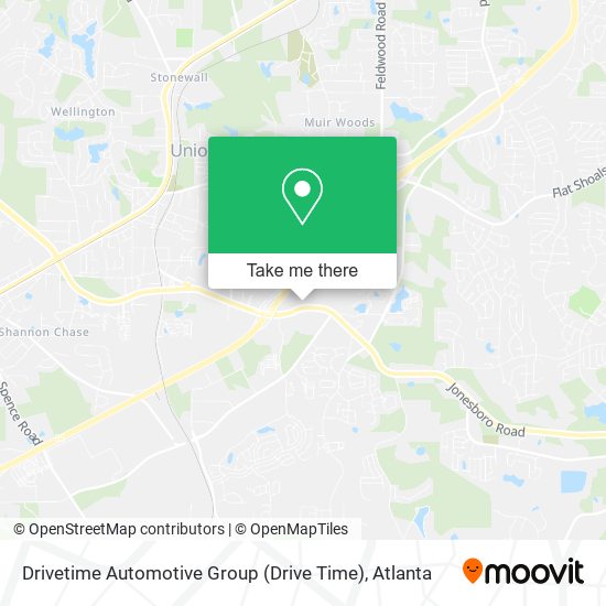 Mapa de Drivetime Automotive Group (Drive Time)