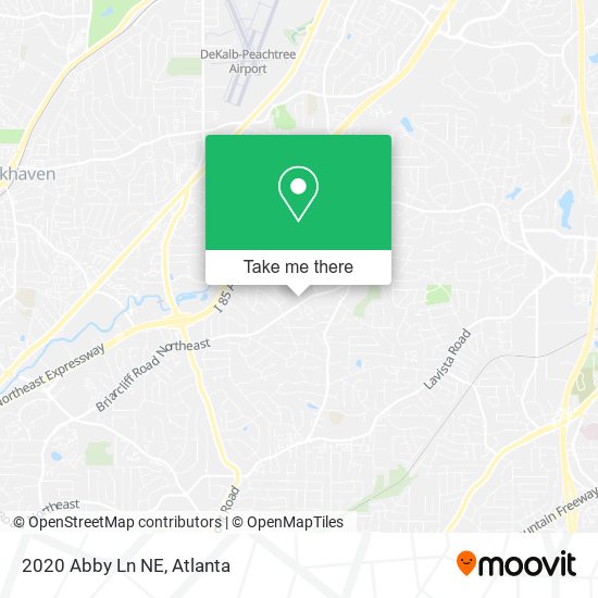 2020 Abby Ln NE map