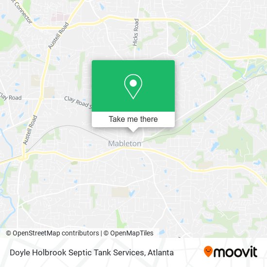 Mapa de Doyle Holbrook Septic Tank Services