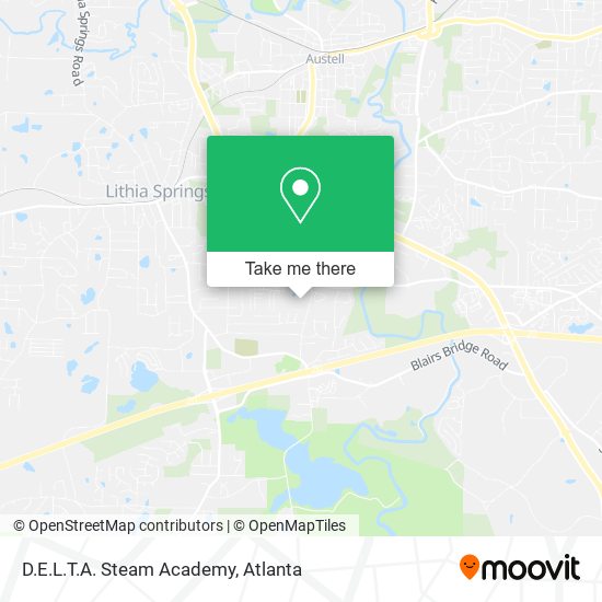 Mapa de D.E.L.T.A. Steam Academy