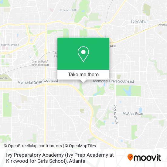 Ivy Preparatory Academy (Ivy Prep Academy at Kirkwood for Girls School) map