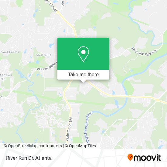 Mapa de River Run Dr