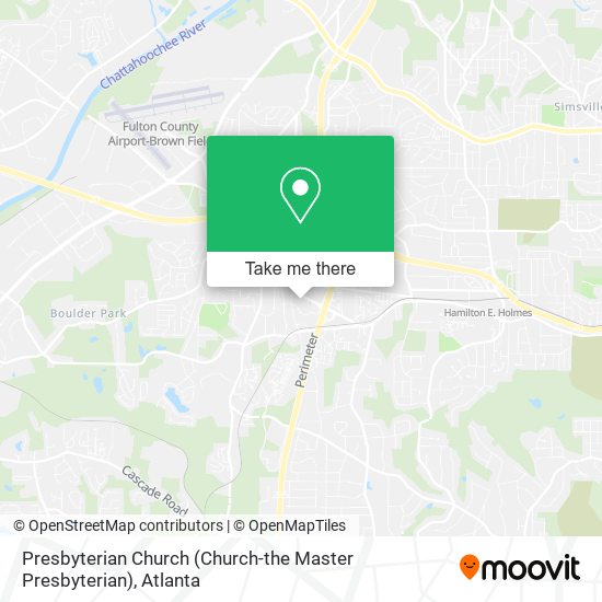 Presbyterian Church (Church-the Master Presbyterian) map