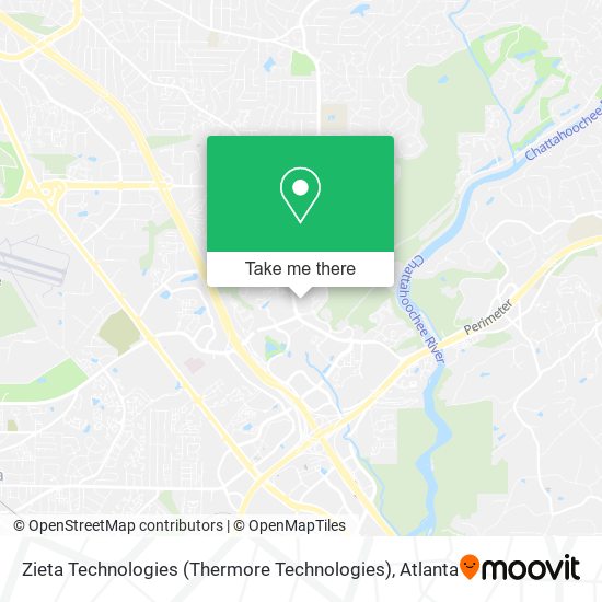 Mapa de Zieta Technologies (Thermore Technologies)