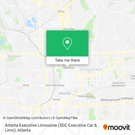 Mapa de Atlanta Executive Limousine (SDC Executive Car & Limo)