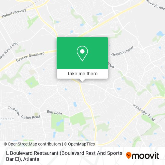 L Boulevard Restaurant (Boulevard Rest And Sports Bar El) map