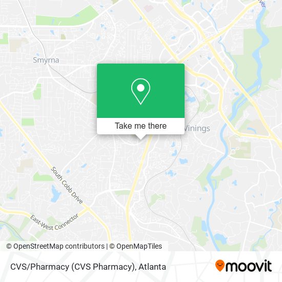 Mapa de CVS/Pharmacy