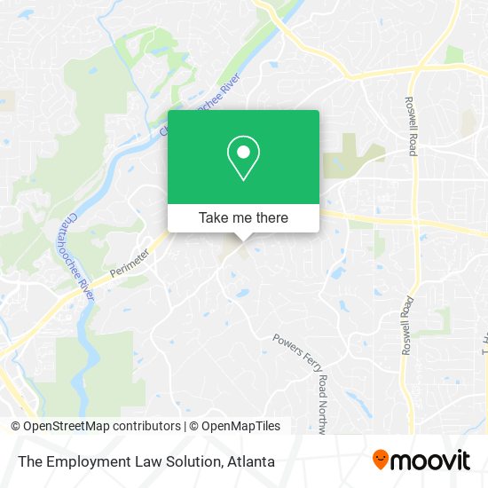 Mapa de The Employment Law Solution