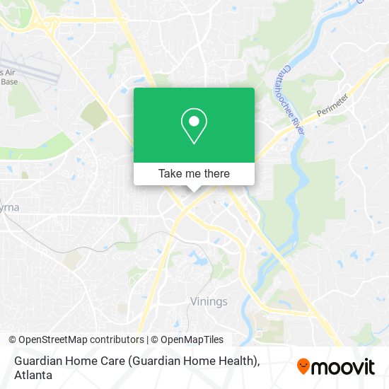 Mapa de Guardian Home Care (Guardian Home Health)