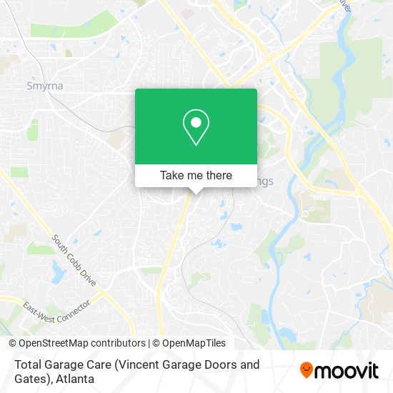 Mapa de Total Garage Care (Vincent Garage Doors and Gates)