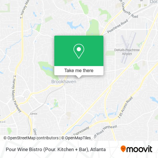 Mapa de Pour Wine Bistro (Pour. Kitchen + Bar)