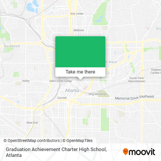 Mapa de Graduation Achievement Charter High School