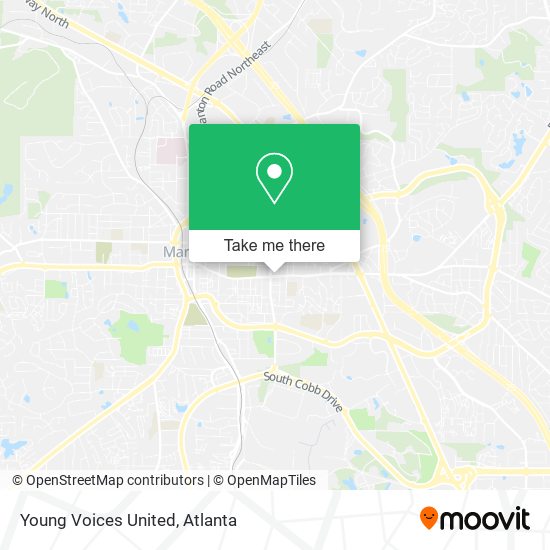 Young Voices United map