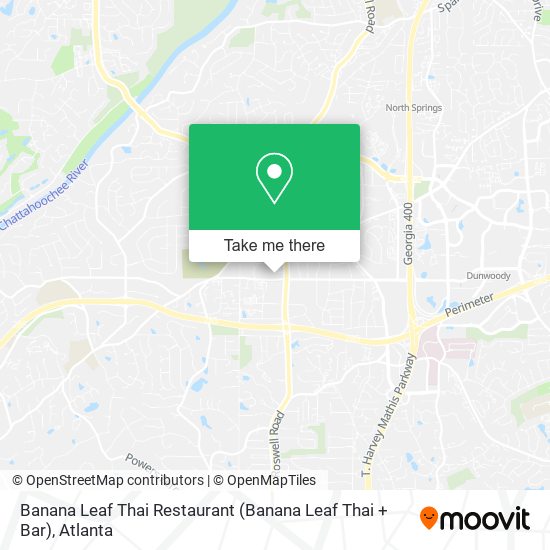 Mapa de Banana Leaf Thai Restaurant