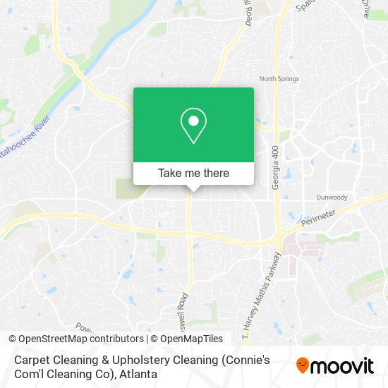 Carpet Cleaning & Upholstery Cleaning (Connie's Com'l Cleaning Co) map