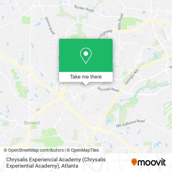 Mapa de Chrysalis Experiencial Academy (Chrysalis Experiential Academy)