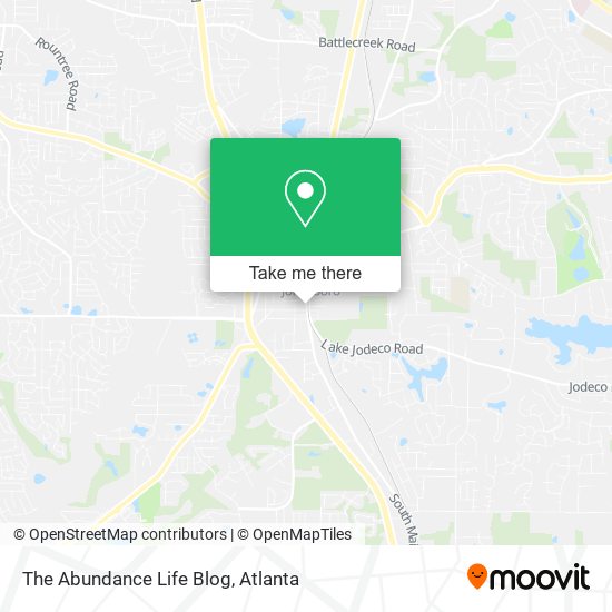 The Abundance Life Blog map