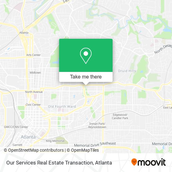 Mapa de Our Services Real Estate Transaction