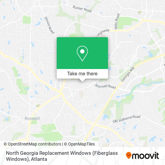 North Georgia Replacement Windows (Fiberglass Windows) map