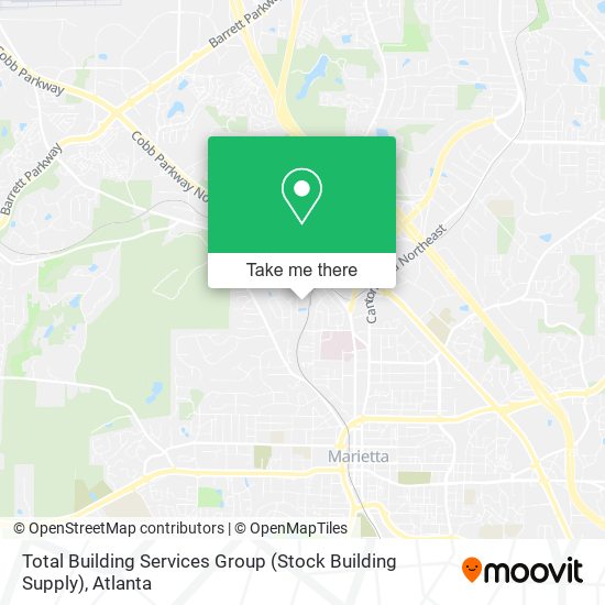 Mapa de Total Building Services Group (Stock Building Supply)