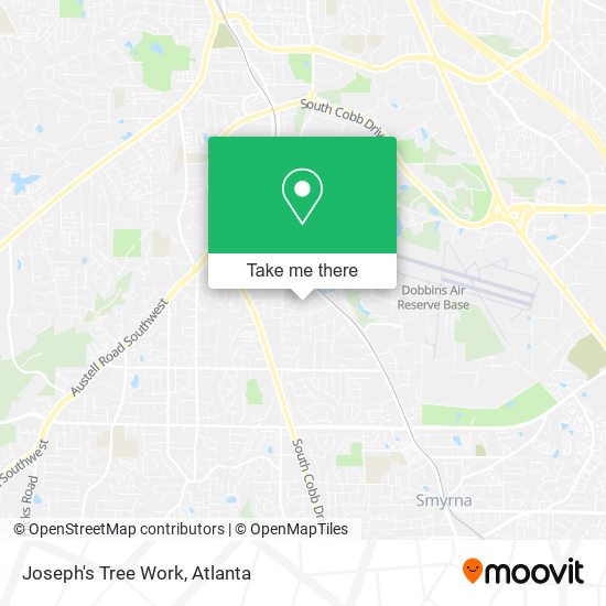 Joseph's Tree Work map