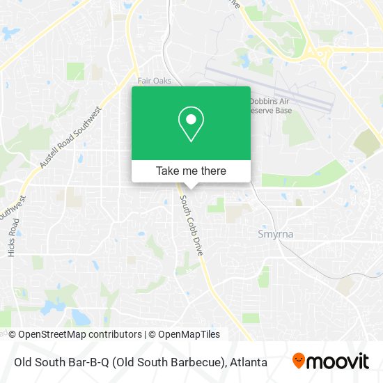 Mapa de Old South Bar-B-Q (Old South Barbecue)