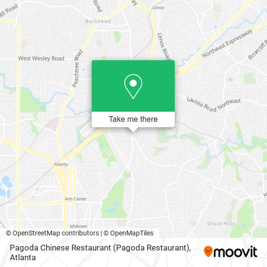 Pagoda Chinese Restaurant (Pagoda Restaurant) map